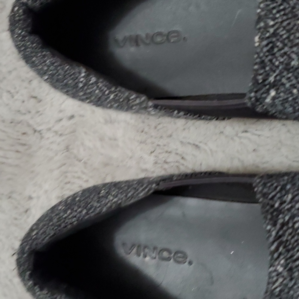 VINCE Warren Tweed like Platform Slip ons Shoes - size 8 - Picture 2 of 13